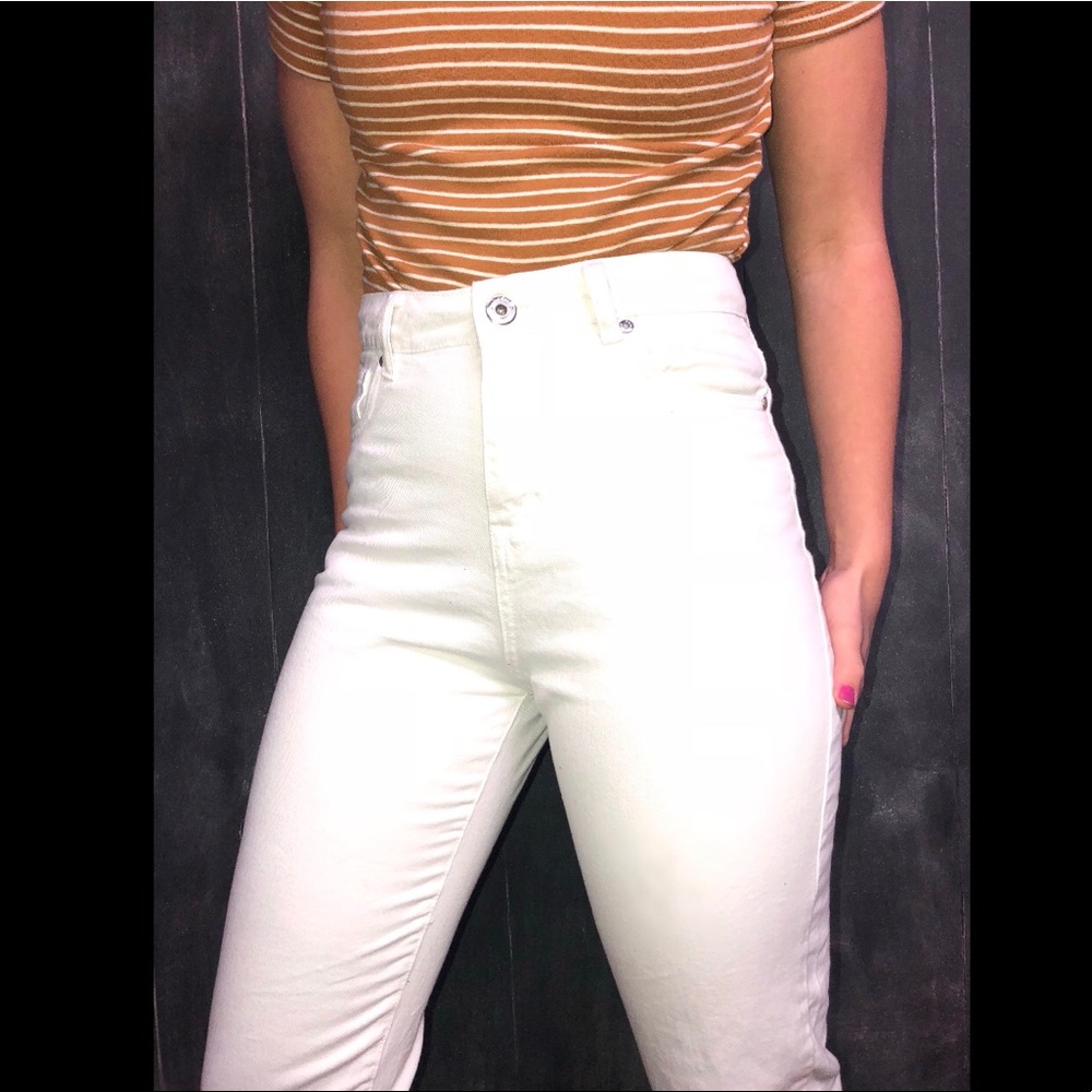 High rise mom jeans